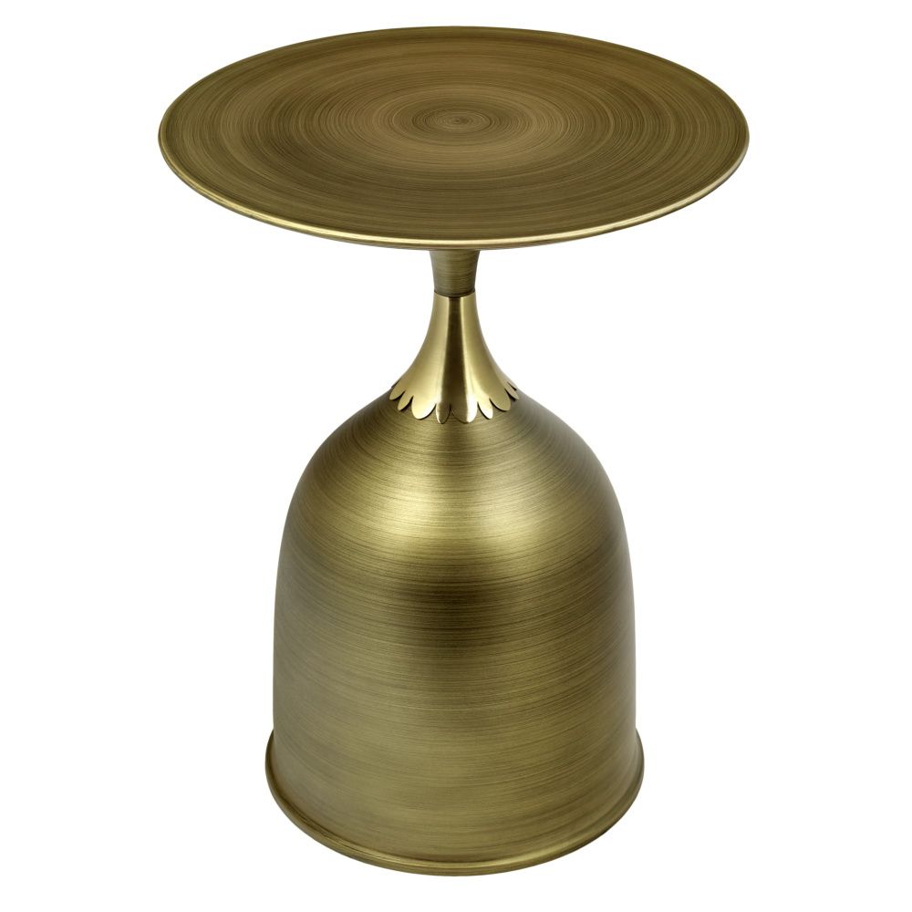 Кофейный столик Stupa диам. 45см x 54см, латунь, металл