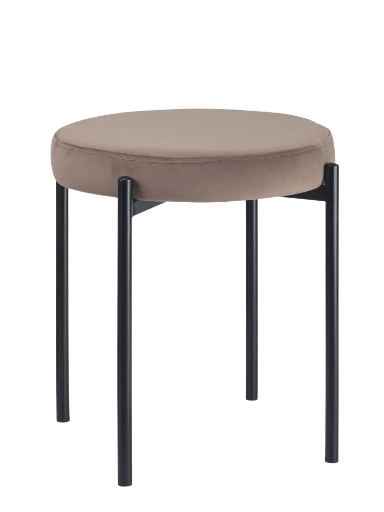 Табурет Maso велюр коричневый