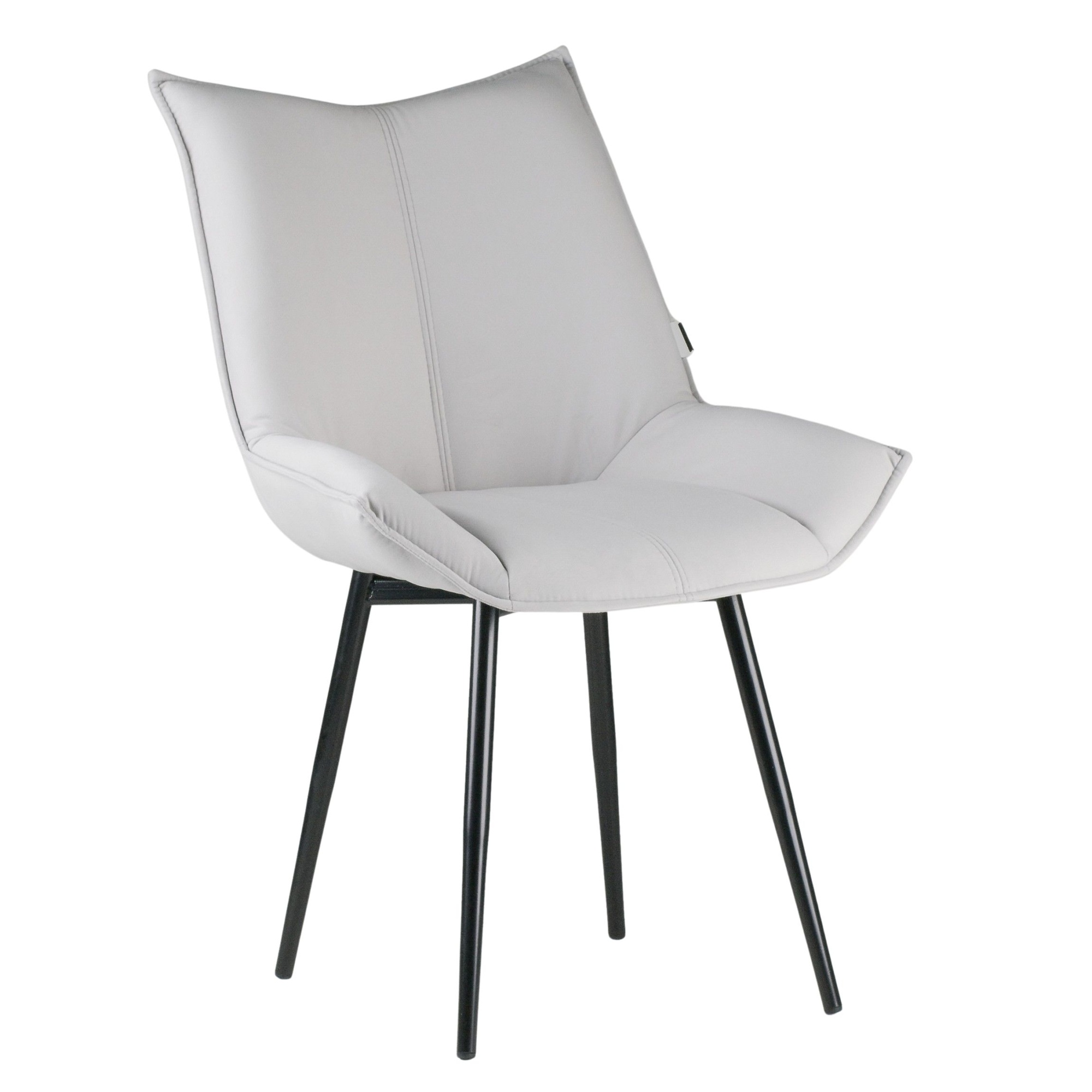 Стул для кухни Осло велюр серый velutto 51