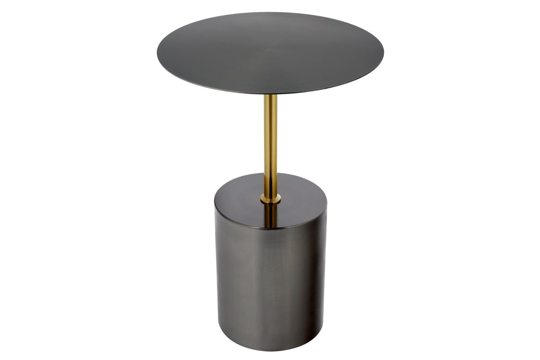 Кофейный столик Solid диам. 40см x 58см, черный, металл