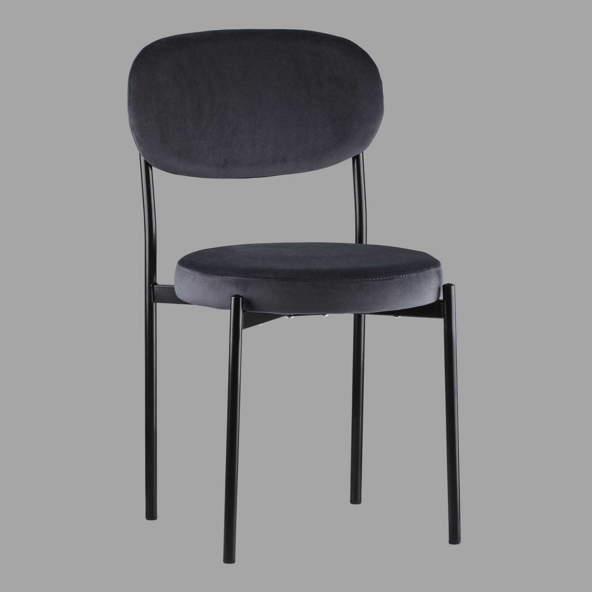 Стул Maso велюр темно-серый