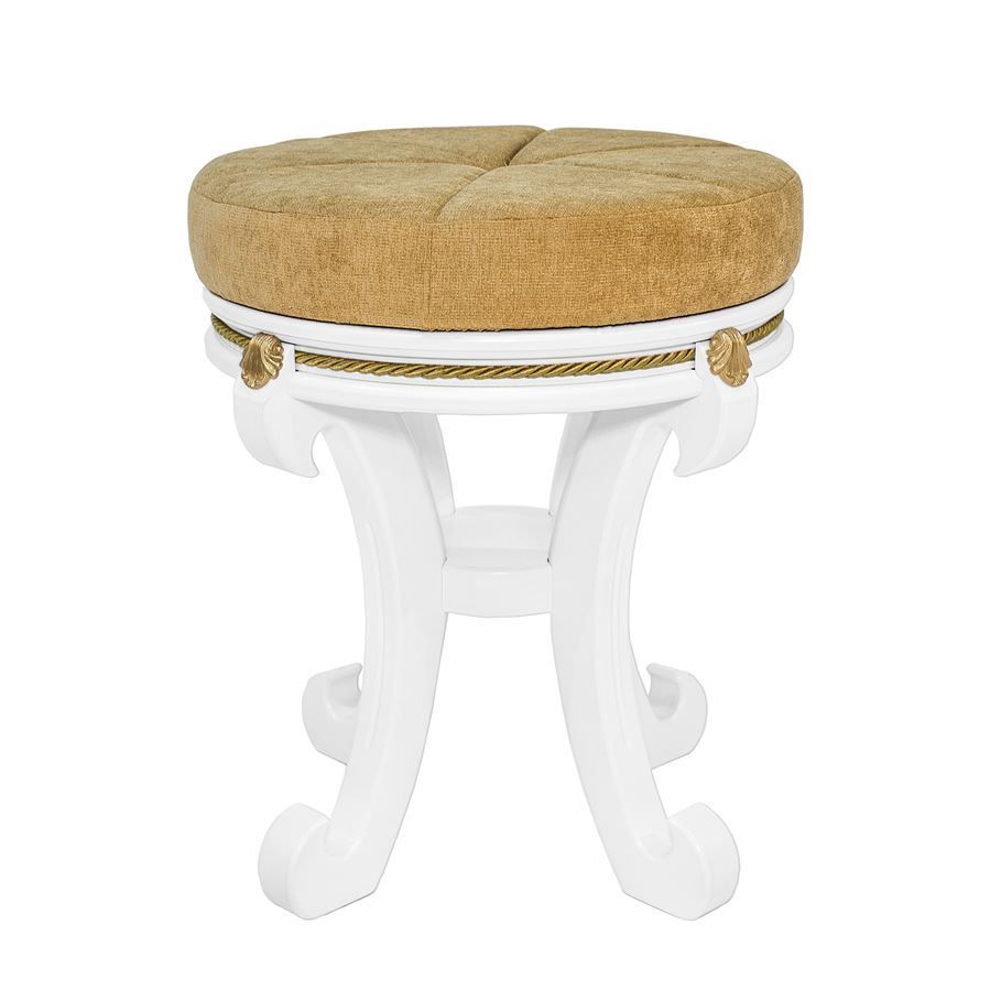 Банкетка Глория белый кремовый