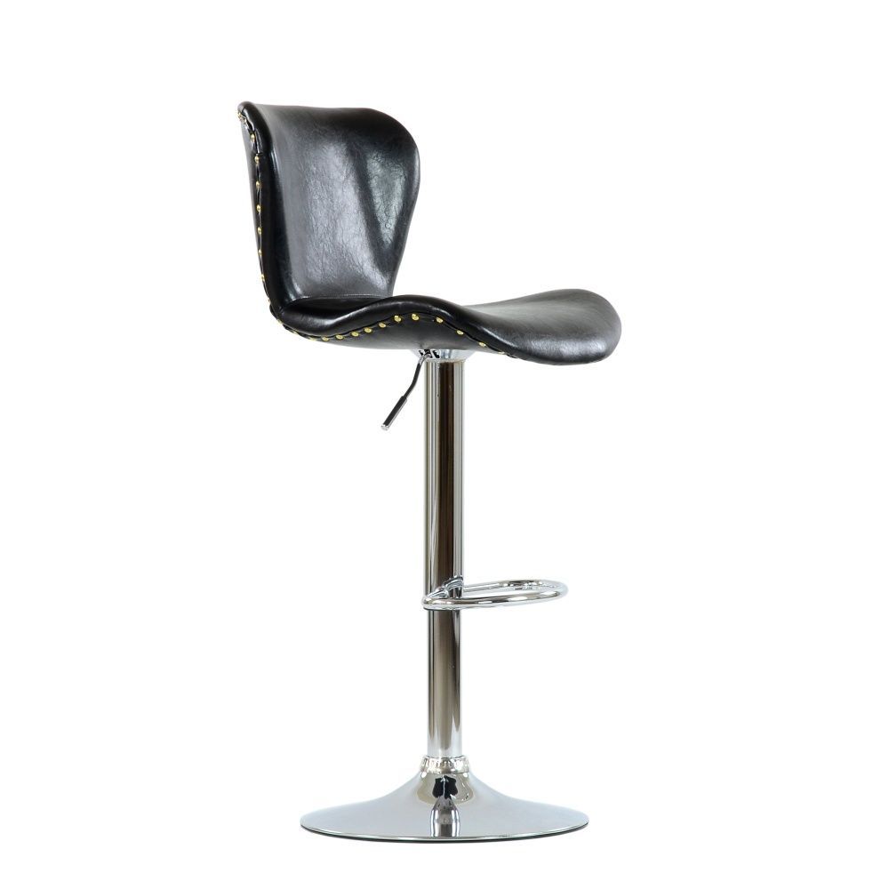 Барный стул Over черный глянец