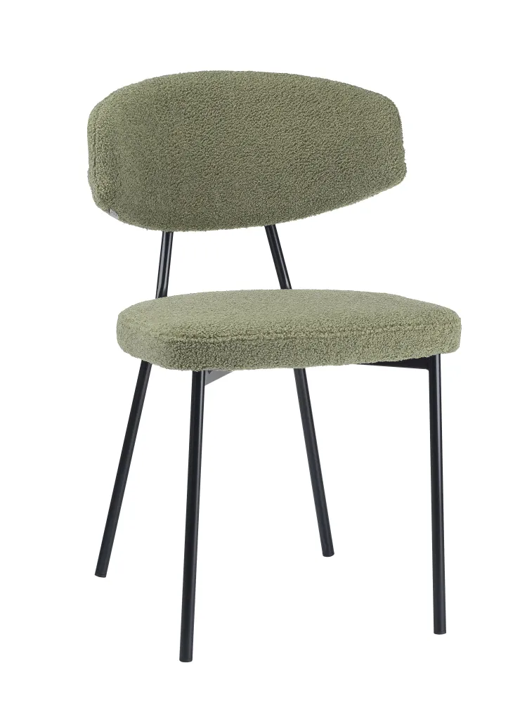 Стулья для кухни Дрим зеленый экомех HUSH 617, комплект 2шт