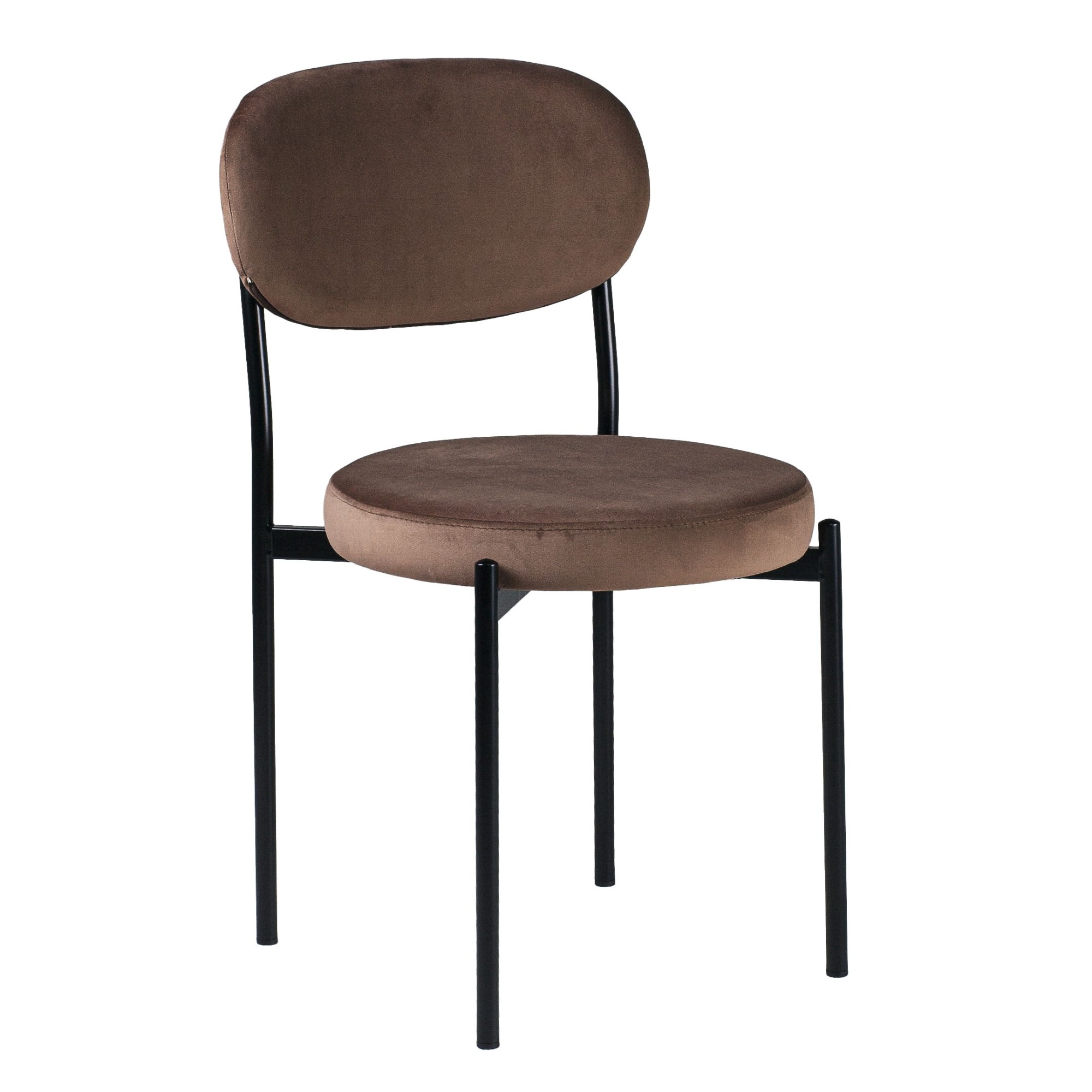 Стул Maso велюр коричневый