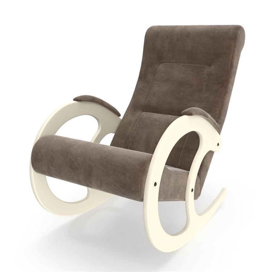 Кресло-качалка Блюз 3 дуб шампань, Verona коричневый