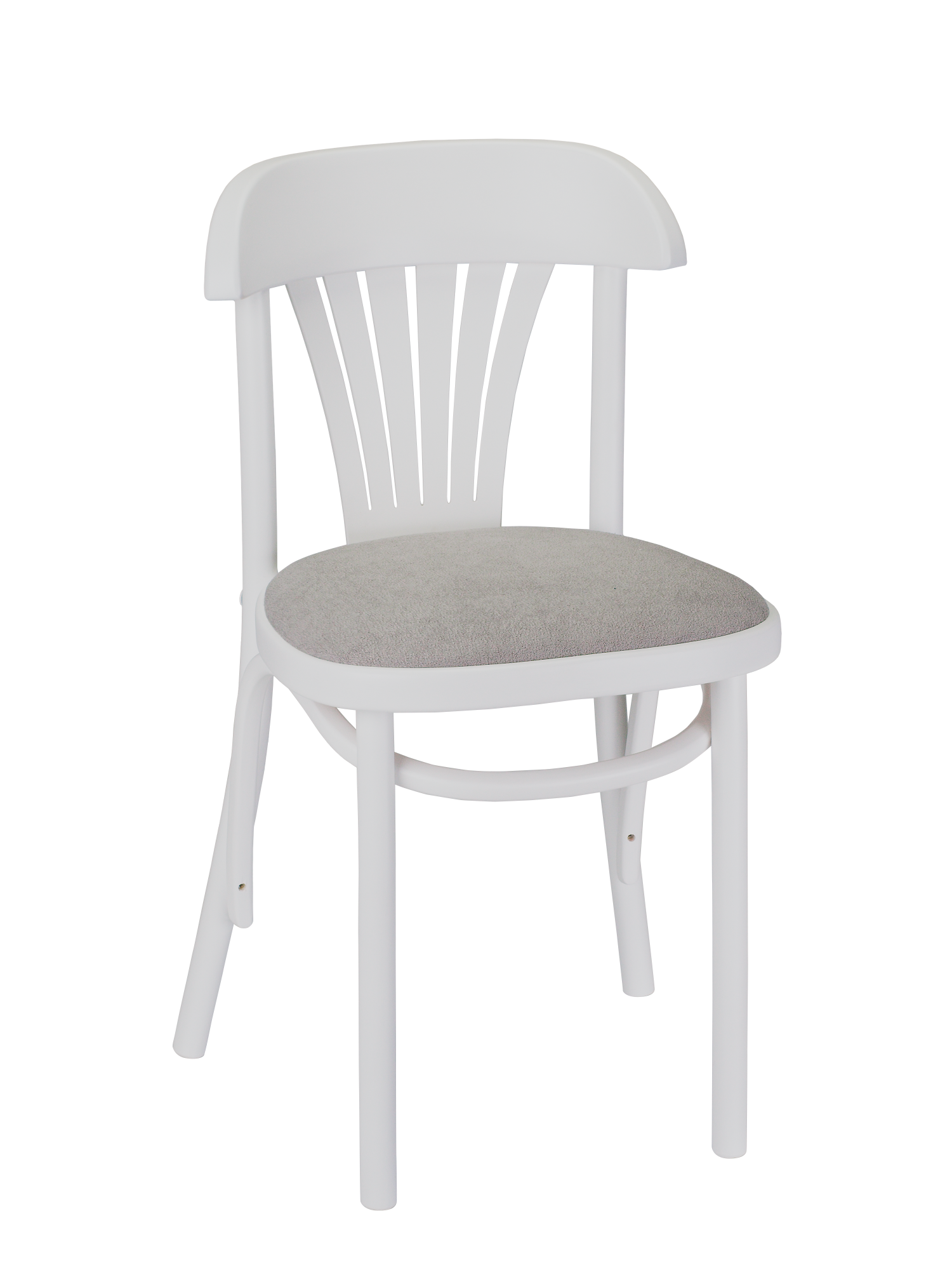 Стул Астра белый, букле бежевый MOSS 130