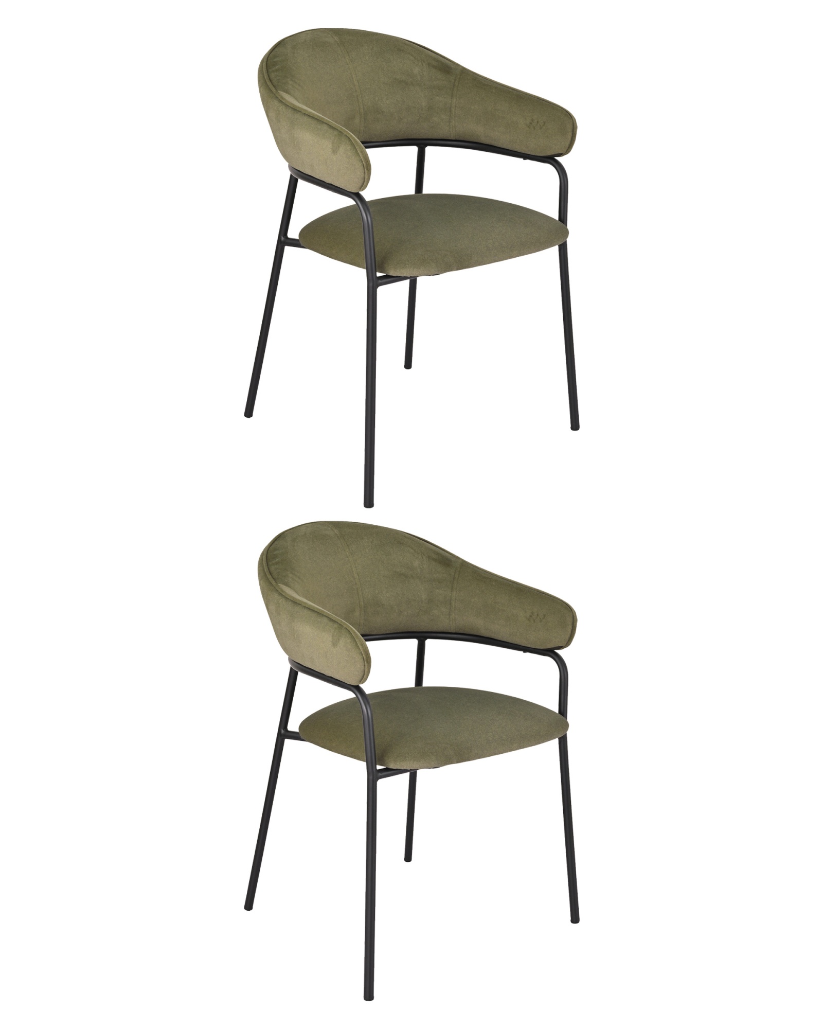 Стул обеденный Leya зеленый 2 шт.