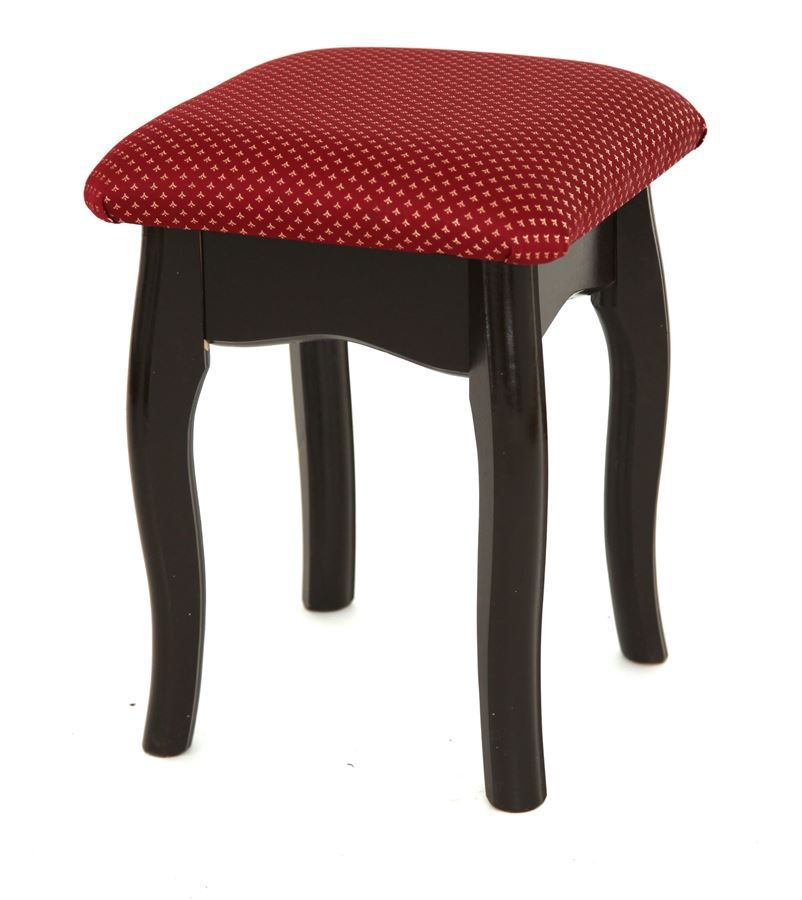 Табурет ткань Морис 06 бордо, каркас-венге №-3 30