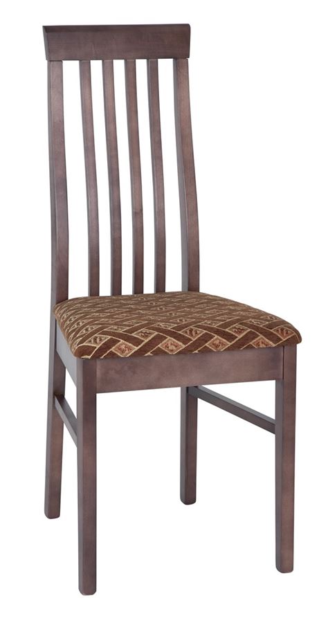 Стул Флер тон 317 темно-коричневый, ткань Хасира вишня