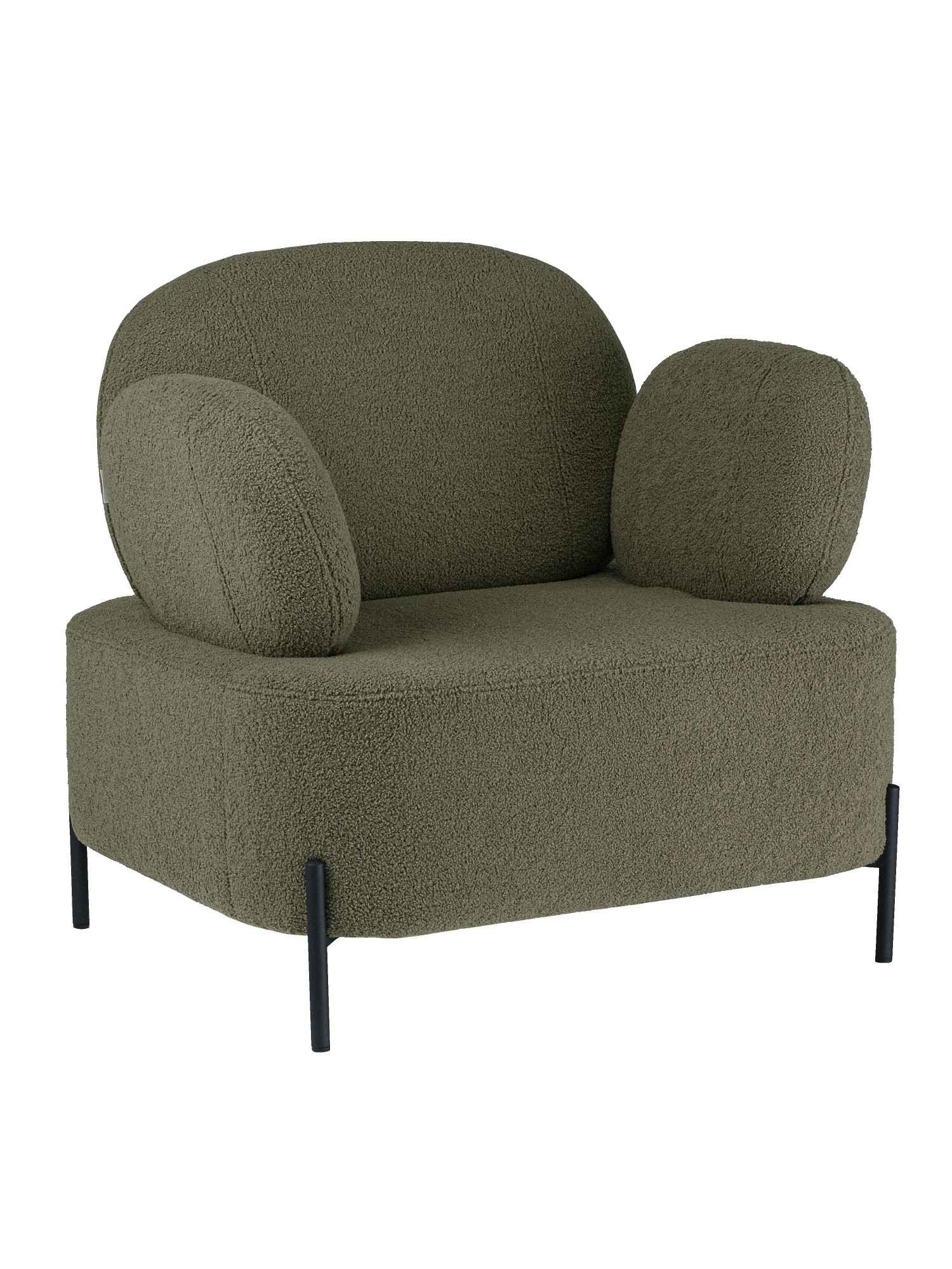 Кресло Джой экомех зеленый HUSH 617