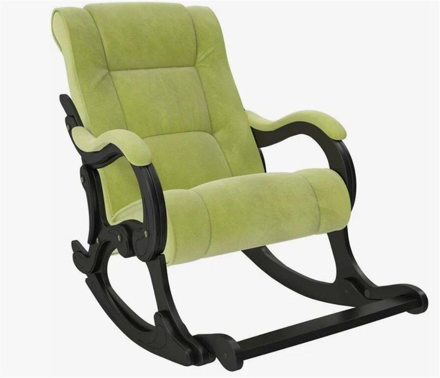Кресло-качалка Сенатор 77 венге, verona apple green