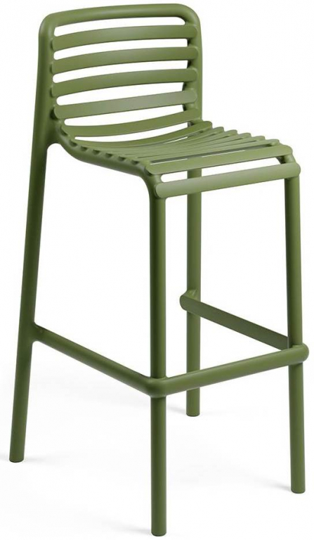 Стул пластиковый барный Doga Stool агава