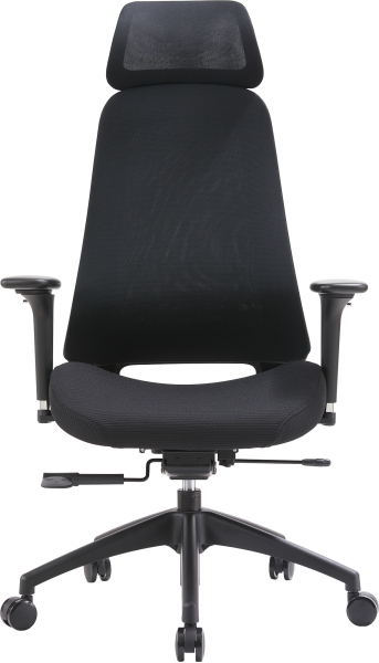 Эргономичное кресло Ant ткань черный