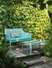 Диван пластиковый Net Bench бирюзовый Диван пластиковый Net Bench бирюзовый