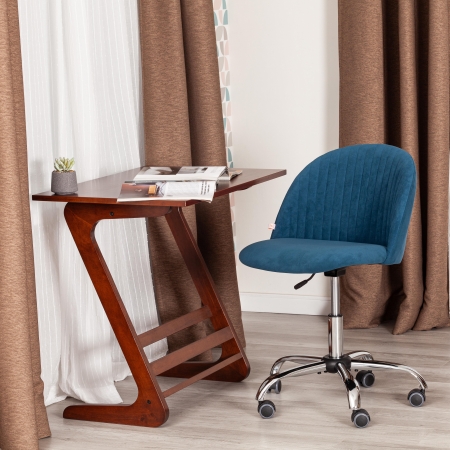 Кресло MELODY флок, синий