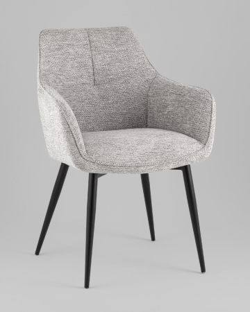 Стул обеденный Lynet рогожка светло-серый