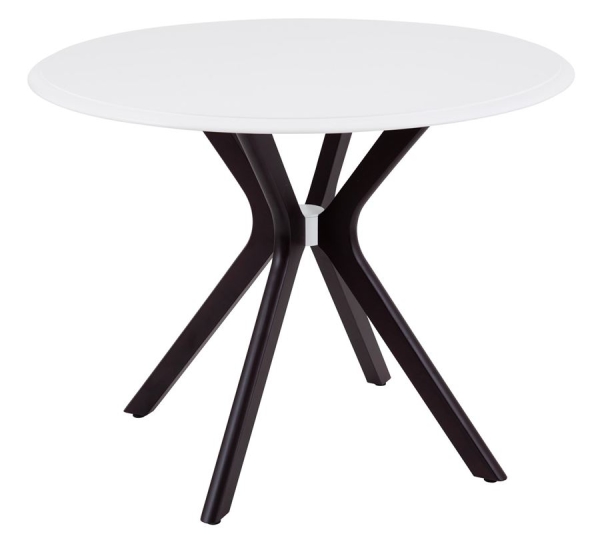 Стол Пекин 1000*1000 белый, венге Стол Пекин 1000*1000 белый, венге