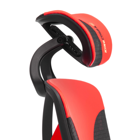 Кресло KingCobra черный и красный