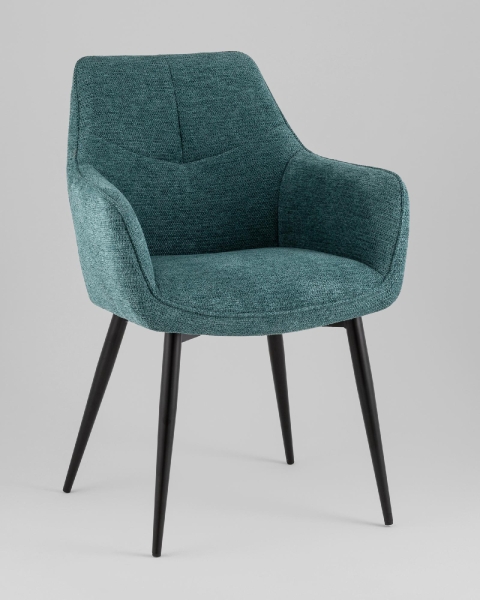 Стул обеденный Lynet рогожка голубой Стул обеденный Lynet рогожка голубой