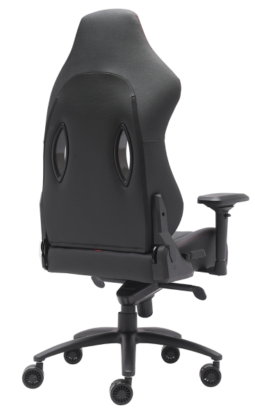 Стул для геймера Jaguar экокожа красный