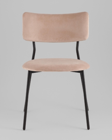 Стул Амелия велюр бежевый