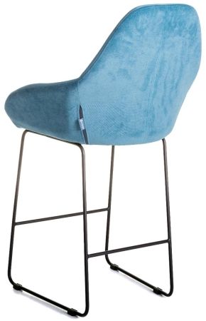 Кресло бар Kent Блю/Линк