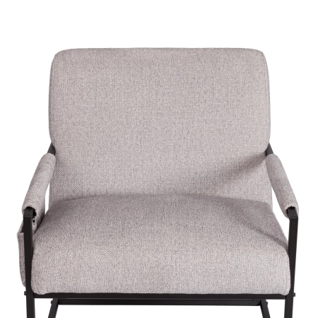 Кресло Чарли Люкс серое