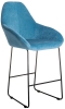 Кресло бар Kent Блю/Линк