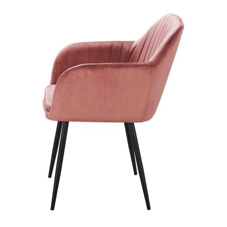 Стул DC8174 пепельно розовый
