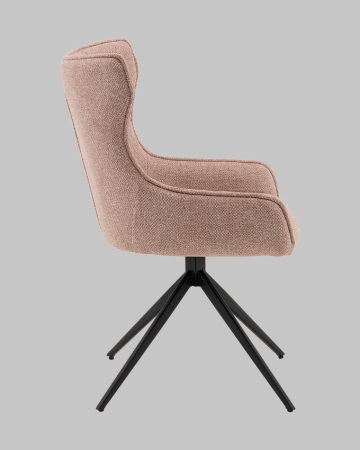 Стул Carlene вращающийся бежевый