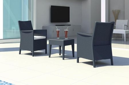 Столик плетеный для шезлонга GT 1009 чеерный