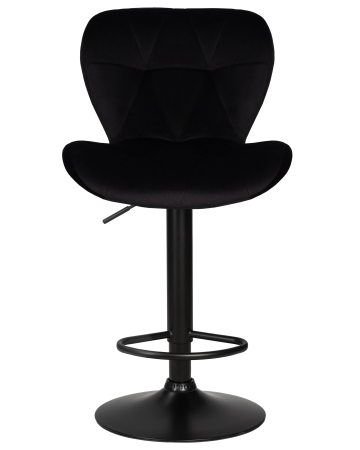 Стул барный BARNY черный велюр MJ9-101