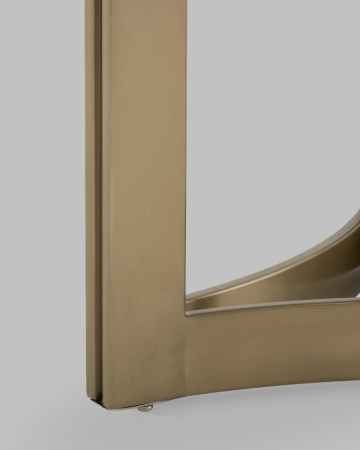 Журнальный столик Кассия 60*60 см темная керамика