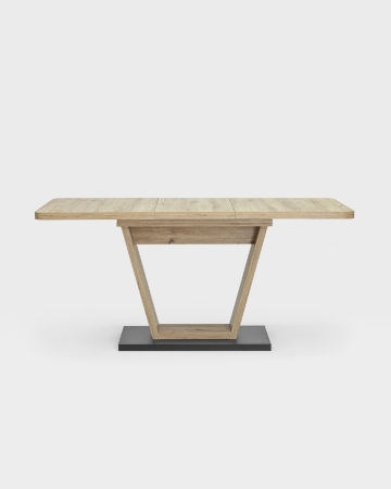 Стол Vector 120-160*80 дуб, графит