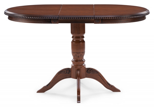 Стол деревянный Аллофан круглый миланский орех