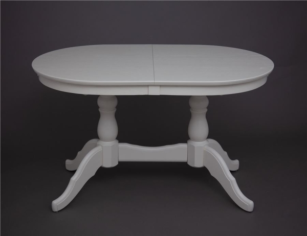 Стол обеденный Овальный-1300 слоновая кость 9001 Стол обеденный Овальный-1300 слоновая кость 9001
