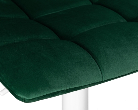 Стул барный TAILOR WHITE зеленый велюр MJ9-88