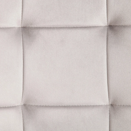 Стул CHILLY светло-серый и серый, велюр и металл, мягкое сиденье, без подлокотников