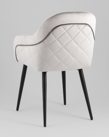 Стул Новел New велюр светло-серый