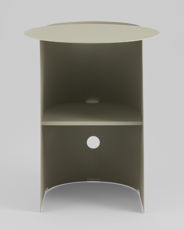 Журнальный столик Floire металл оливковый