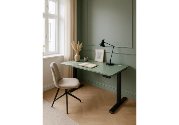 Компьютерный стол Маркос 140х80 зеленый, черный Компьютерный стол Маркос 140х80 зеленый, черный