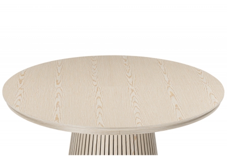 Стол деревянный Mersin 120(200)x120 шпон дуба, бук