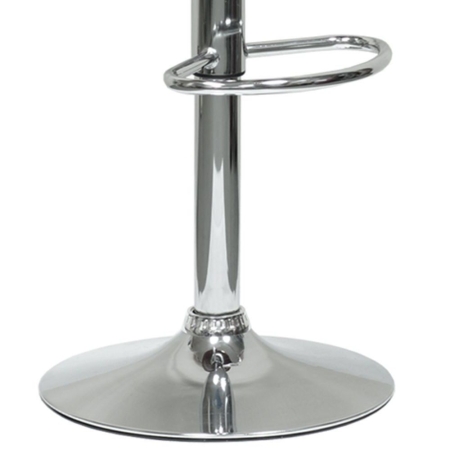 Барный стул Kruger Arm красный