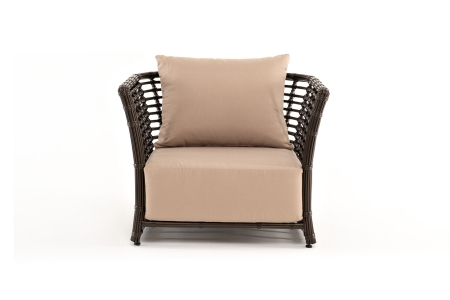 "Валенсия" кресло из искусственного ротанга, бронзовый