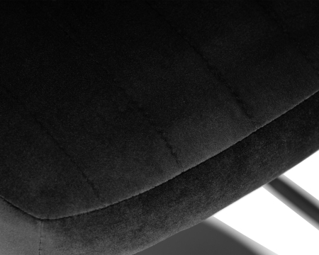 Набор 2 шт Стул барный CHARLY BLACK, черный велюр (MJ9-101)