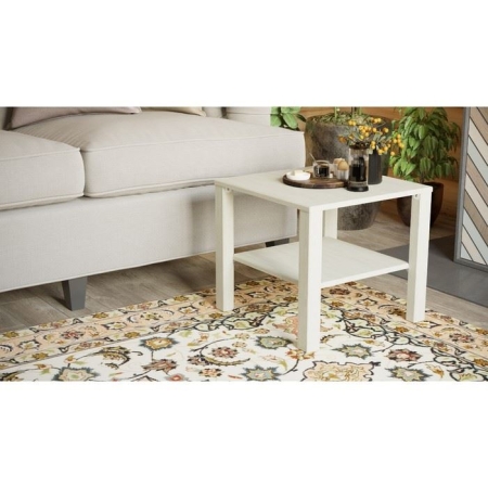 Стол журнальный "Матео" дуб жемчужный