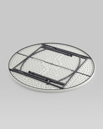 Стол круглый складной пластиковый Кейт 160