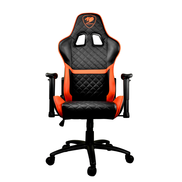 Кресло компьютерное игровое Cougar ARMOR One черный-оранжевый