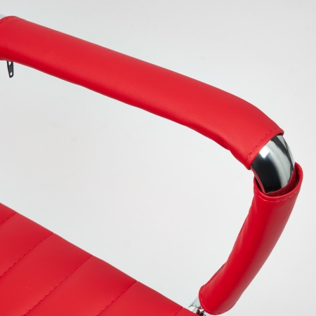 Кресло URBAN экокожа, красный 36-161